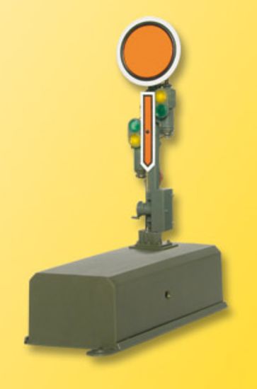 Picture of HO Digital semaphore pre-signal, fixd disk