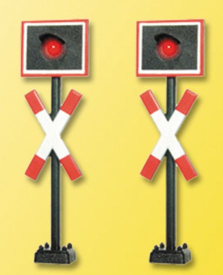 Picture of HO Crossing warning lights [2 count]