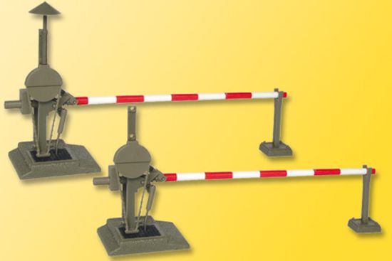 Picture of HO Automatice crossing barrier set