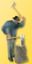 Picture of HO Woodchopper with axe and chopping block
