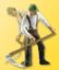 Picture of HO Farmer with scythe