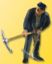 Picture of HO Tiller with pick-axe