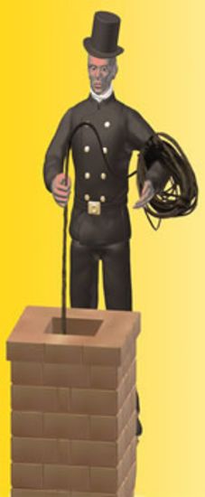 Picture of HO Chimney Sweeper with a Moving Arm