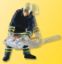Picture of HO Fireman with chainsaw (Action figure)