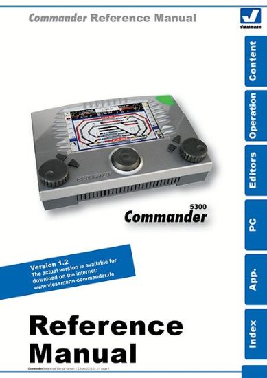 Picture of manual commander (english version)