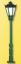 Picture of HO Park lamp, green