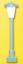 Picture of HO Modern street lamp with contacts 