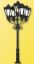 Picture of HO 5-armed park lamp