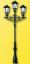 Picture of HO  Gas street lamp, triple light