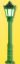 Picture of N Park lamp, green
