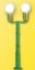Picture of N Globe steet lamp, double light