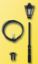 Picture of HO Park lamp, kit