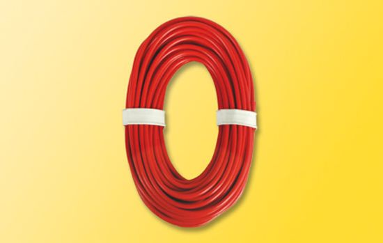 Picture of High voltage wire, 10 meters, red