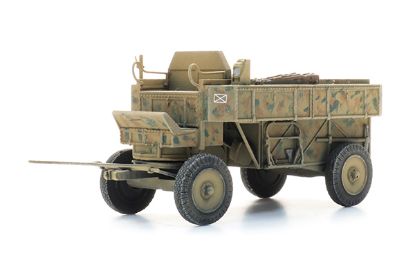 Picture of German WWII Steel Suspension Truck Trailer Camo