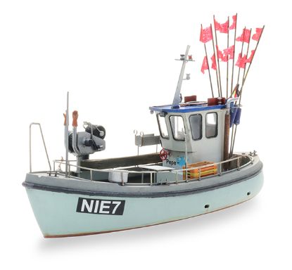 Picture of Small fishing boat, waterline