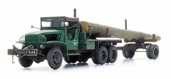 Picture of GMC CCKW-353 timber transport truck