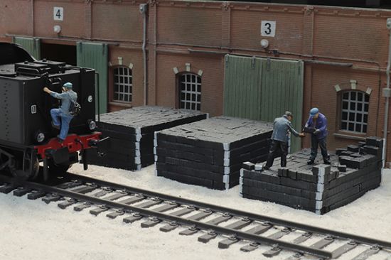 Picture of Stack of briquettes depot