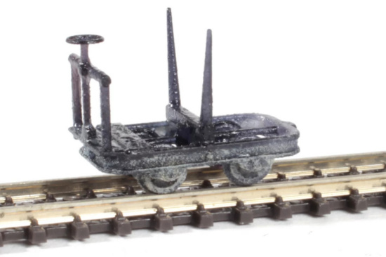 Picture of Stake car with brake light railway (standing model)