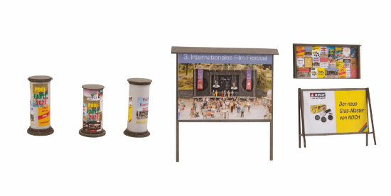 Picture of Advertising Columns & Billboards