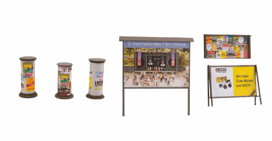 Picture of Advertising Columns & Billboards