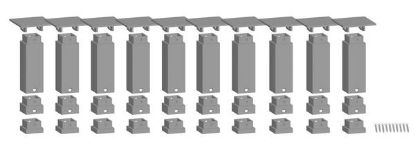 Picture of Easy-Track Pillar Set, Bottom