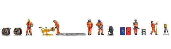 Picture of Themed Figures Set ‘Track Construction’