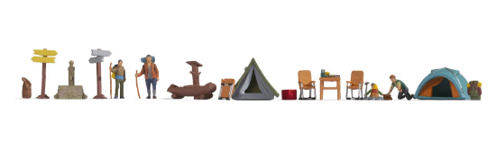 Picture of Themed Figures Sets Camping