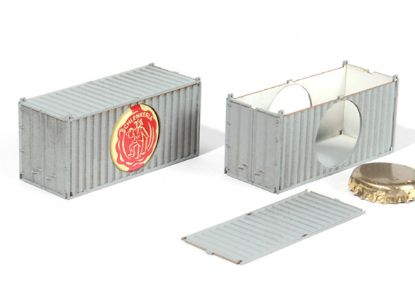 Picture of 20´ Container w. Beer Advertisement