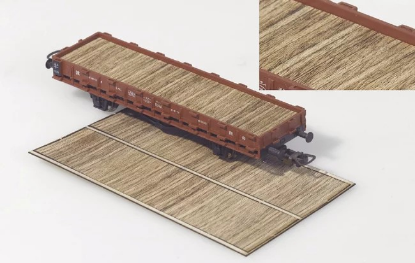 Picture of 2 pcs of wagon floor (real wood)