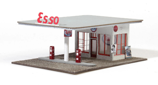 Picture of Gas Station from the 1960s