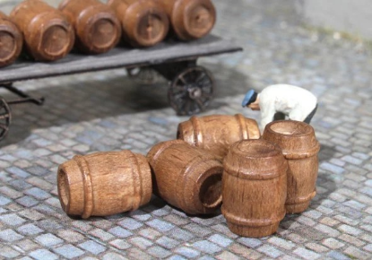 Picture of Wooden beer barrels