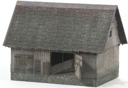 Picture of Barn with Straw Roofing