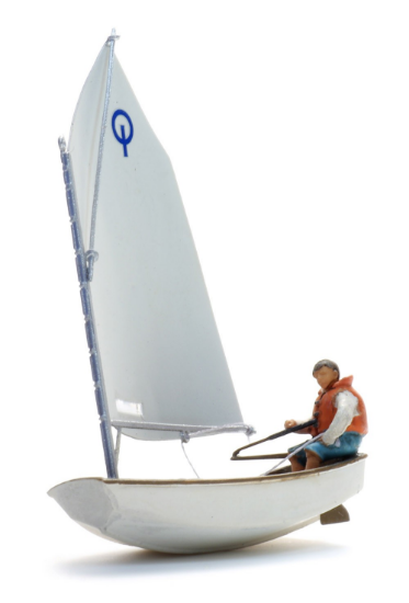 Picture of Sailing boat Optimist + figure