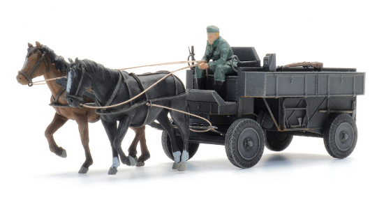 Picture of German WWII Steel Spring Wagon Hf.7