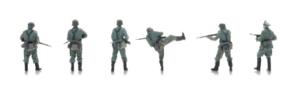 Picture of German WWII Infantry breaching door