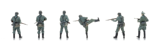 Picture of German WWII Infantry breaching door