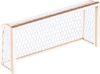 Picture of Football Goals and Corner Flags