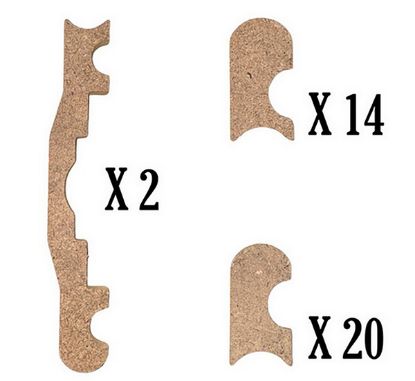 Picture of Track cover supports for Basic Set - SO-10