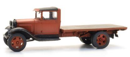 Picture of Ford Model AA Flatbed Truck red