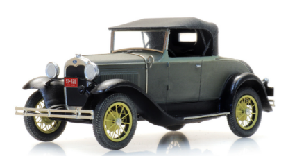 Picture of Ford Model A Roadster hood up