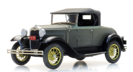 Picture of Ford Model A Roadster hood up