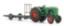 Picture of Deutz D30 orchard tractor with trailer