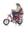 Picture of Gilera Citta moped with figures