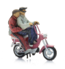 Picture of Gilera Citta moped with figures
