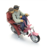Picture of Gilera Citta moped with figures