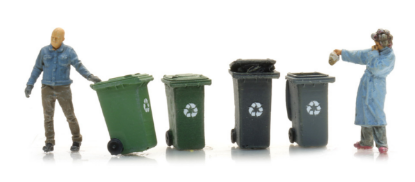 Picture of Four wheelie bins