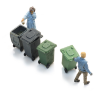Picture of Four wheelie bins