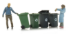Picture of Four wheelie bins