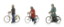 Picture of Waiting cyclists  (3x)
