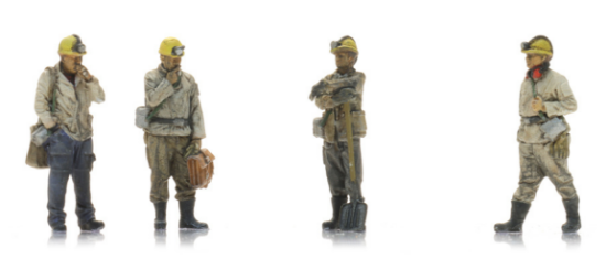 Picture of Miners at the end of the shift